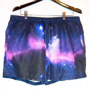 River Island Space Print Board Shorts